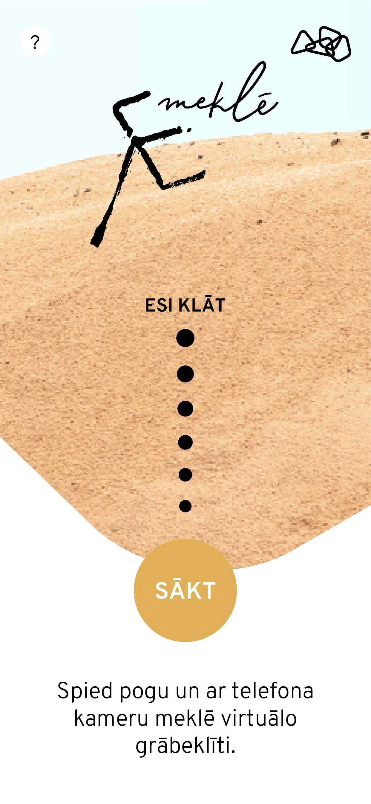 TE meklē screenshot